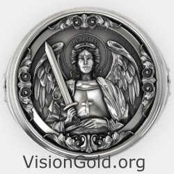 Archangel Saint Michael Signet Ring 0228