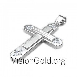 Cross Jewelry 0020,yellow gold diamond cross pendan, gold chain