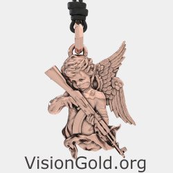 Pendentif Femme Ange Gardien AK47 0458R