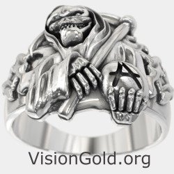 Ανδρικο Δαχτυλιδι Sons of Anarchy 0260