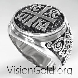 ICXC NIKA Signet Ring 0576