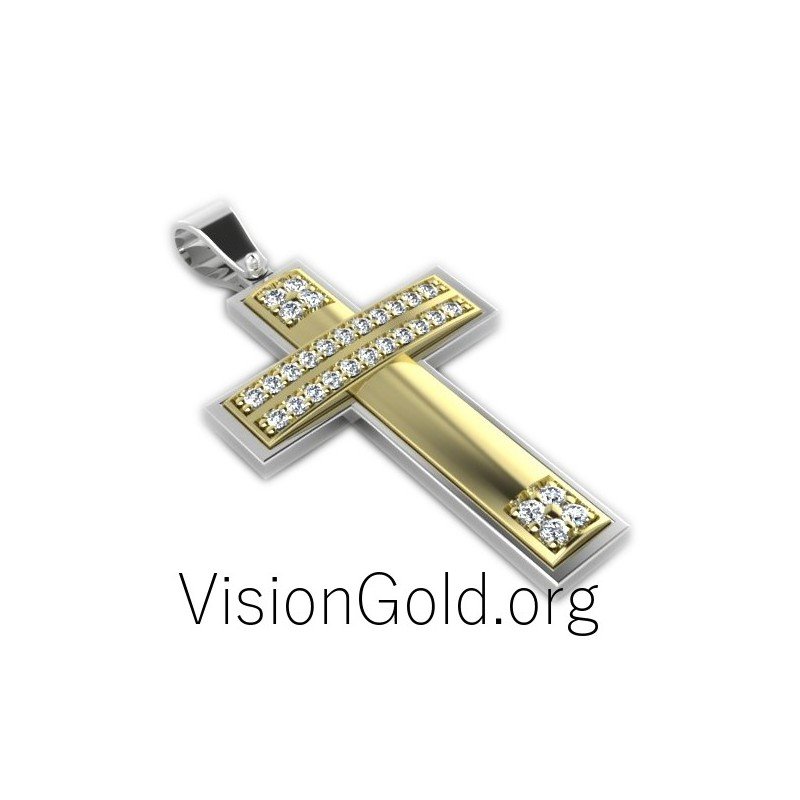 Taufkreuz Gold 0027