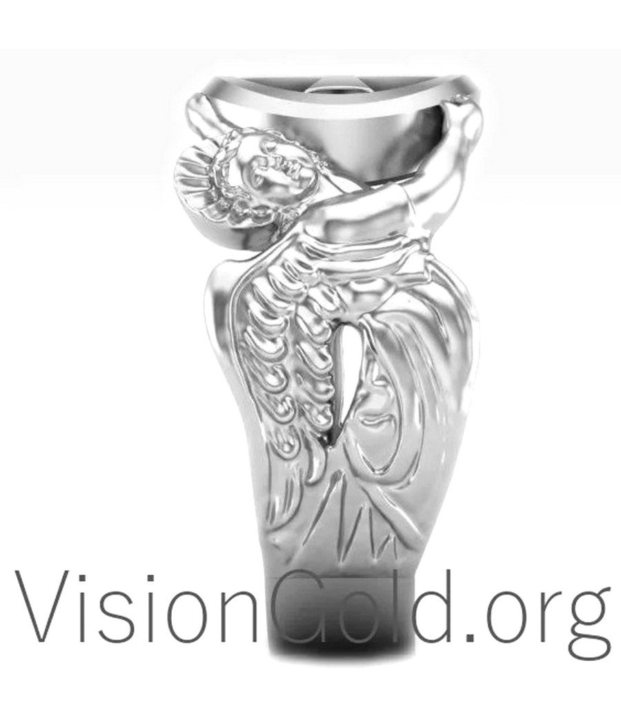 Christian Guardian Angels Protection Ring 0218