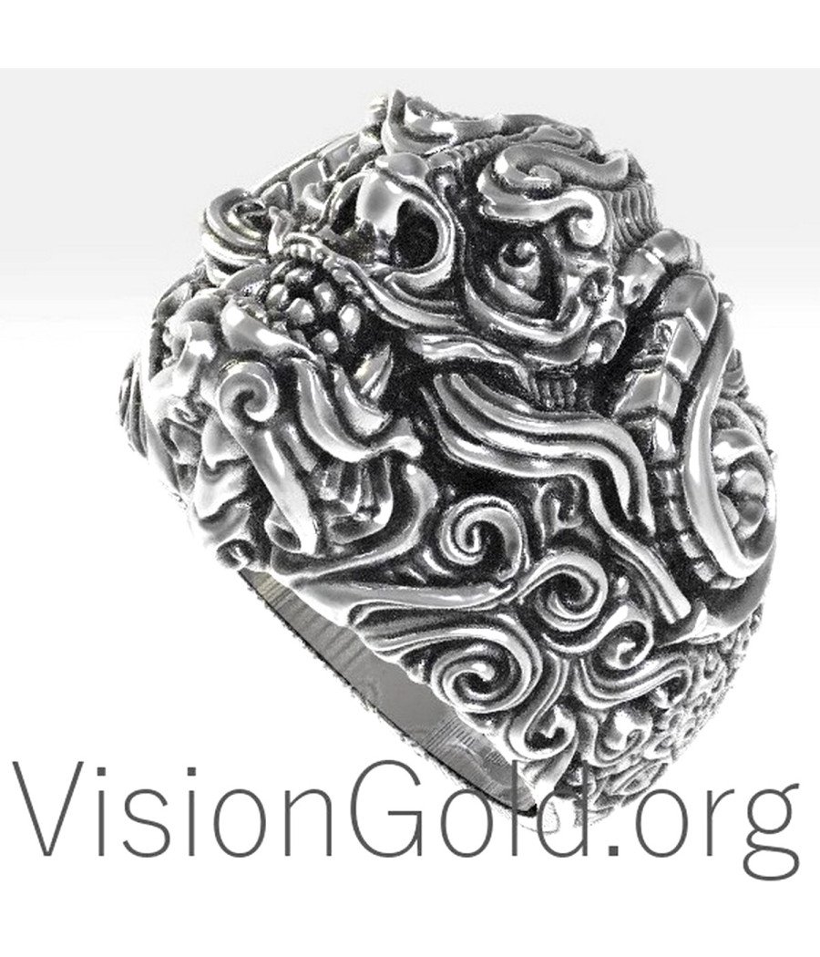 Buy Biker Rings For Men Online 0164