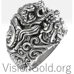 Buy Biker Rings For Men Online 0164