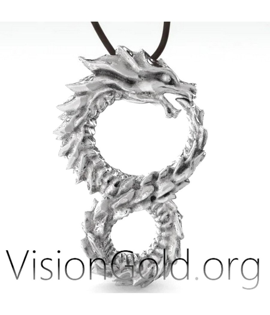 Pendentif Dragon Infini 0058