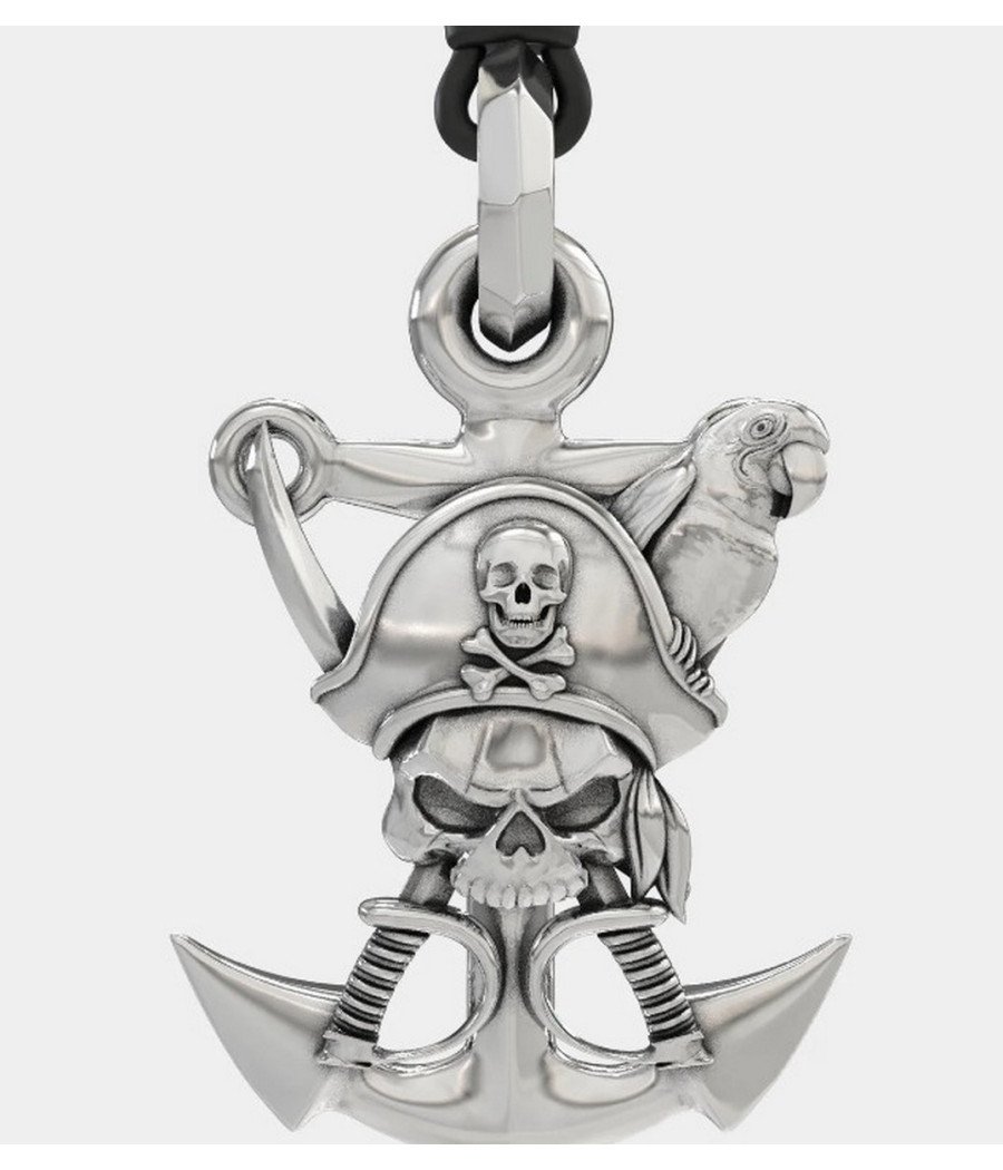 Anchor Pirate Men's Necklace 0457