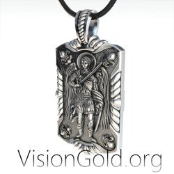 Patron Saint Michael Archangel Amulet 0147