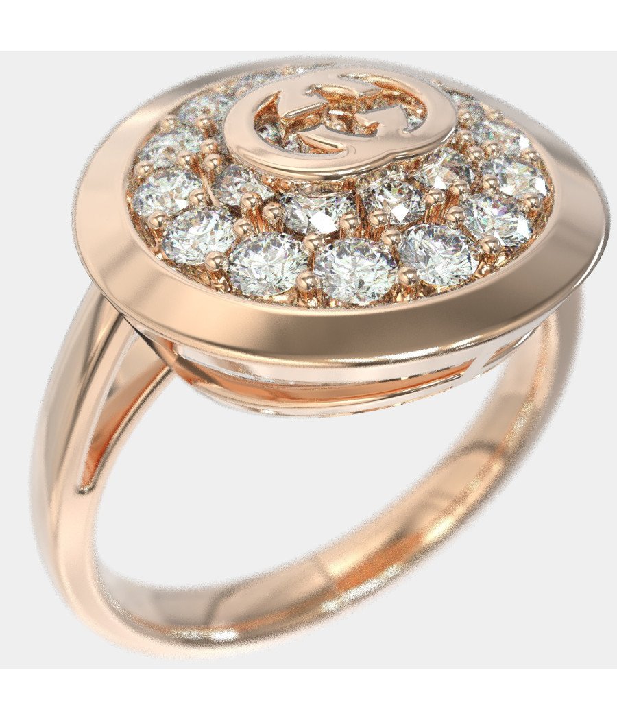 Bague Classy Rose Gold Zircon 0890R