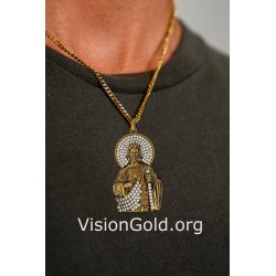 Pendentif de luxe St. Jude Taddeus 0463KLP