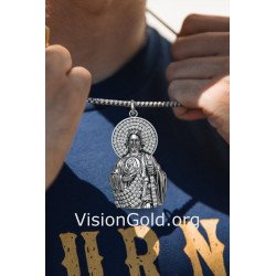 Religiöser Schmuck St. Jude Taddeus Anhänger 0463LLP