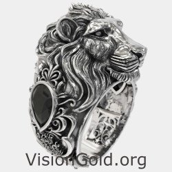 Bague de luxe Lion pour homme 0908MP