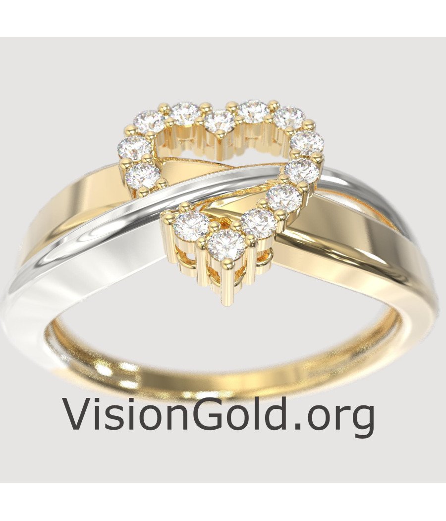 Anillo Corazón de Amor Cautivador 1306K