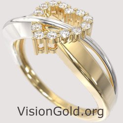 Anillo Corazón de Amor Cautivador 1306K