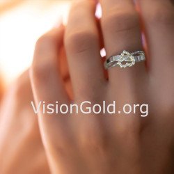 Anillo Corazón de Novia Regalo para Ella 1306L