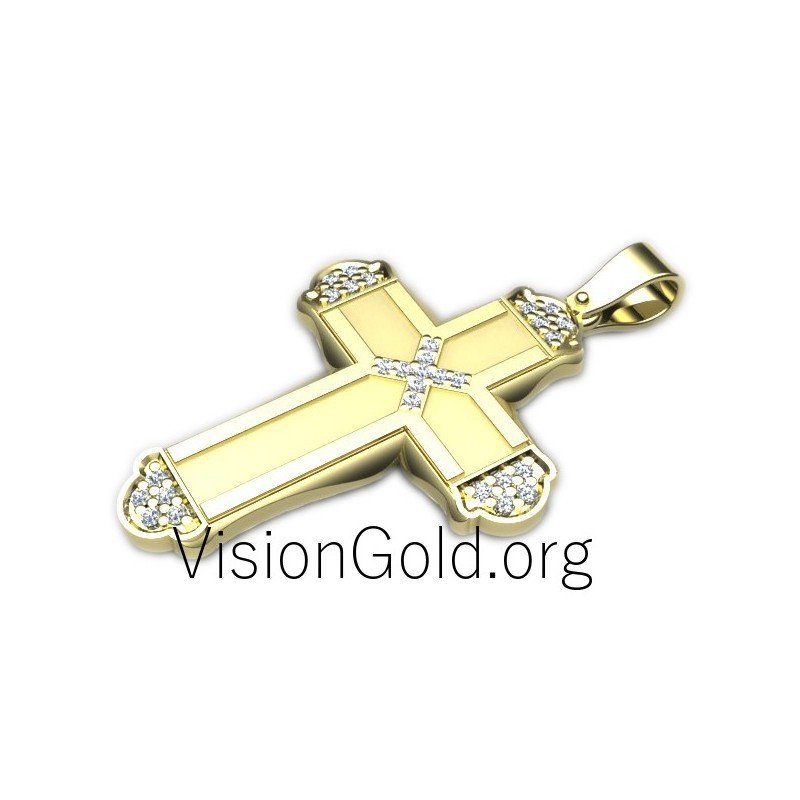 Women Cross Fine Necklaces 0060,Christian Jewelry for Women, &