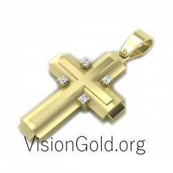 Women's Cross 0065,Christian Jewelry for Men and Wo