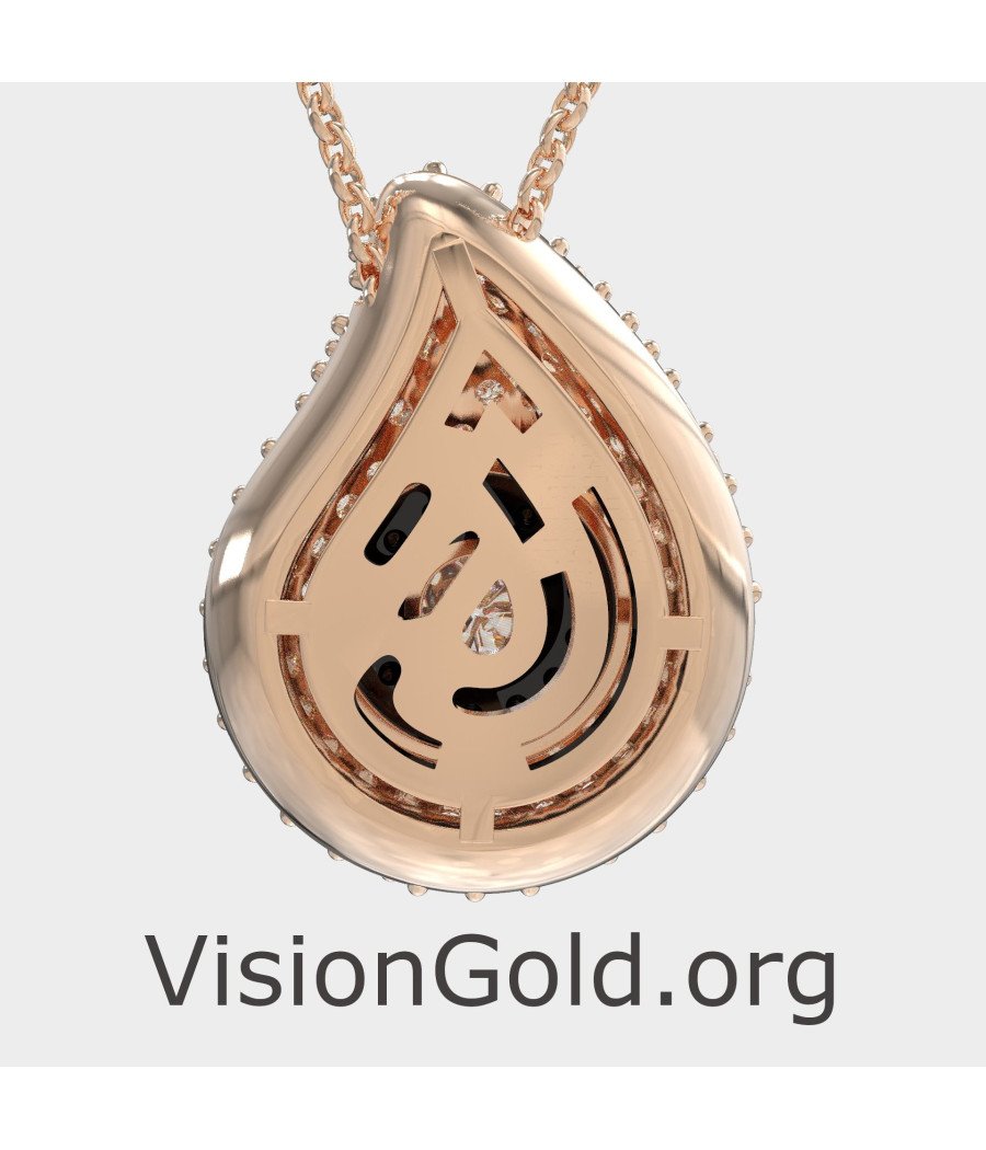 Protection Charm Evil Eye Drop Pendant 0241LPR