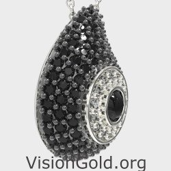 Zierliche Silber Evil Eye Anhänger Halskette 0241MPL