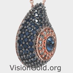 Dainty Blue Evil Eye Necklace 0241MPLPR