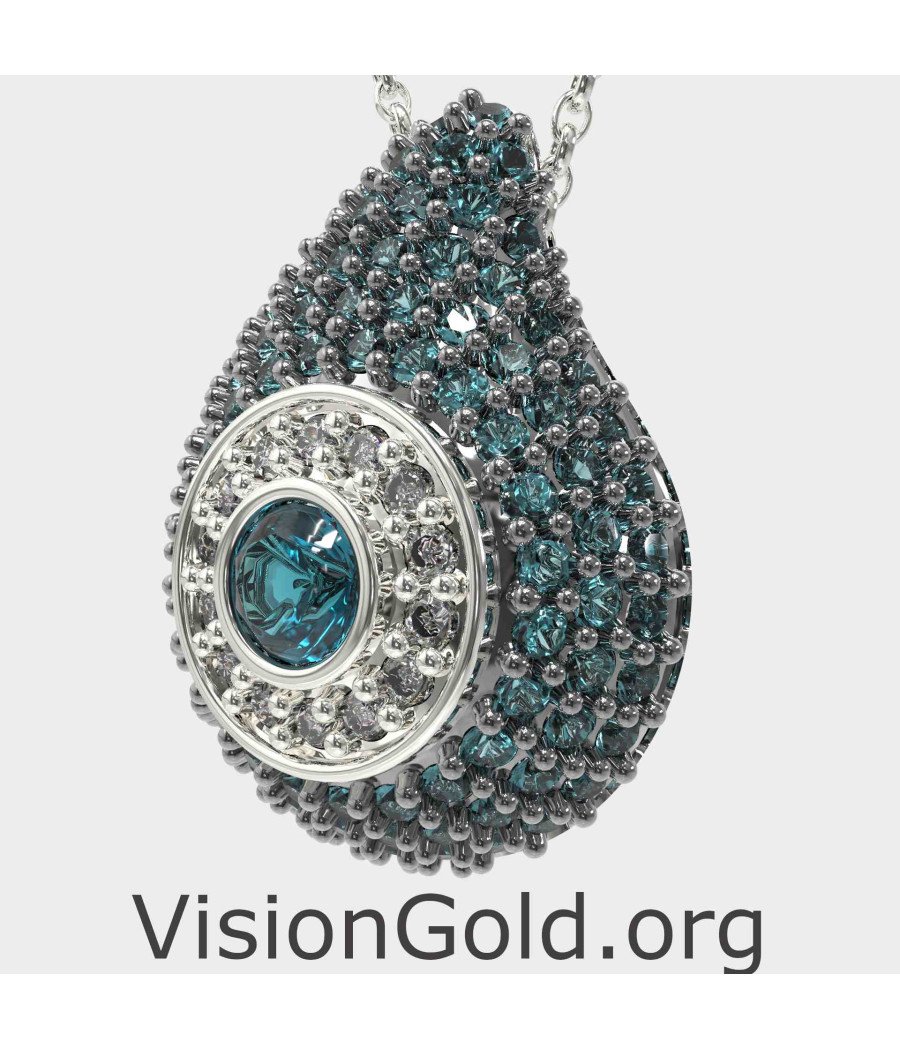 Ожерелье-подвеска Nazar Evil Eye 0241PEPL