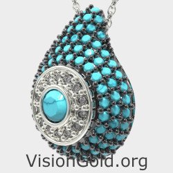 Summer Drop Evil Eye Halskette 0241TYPL