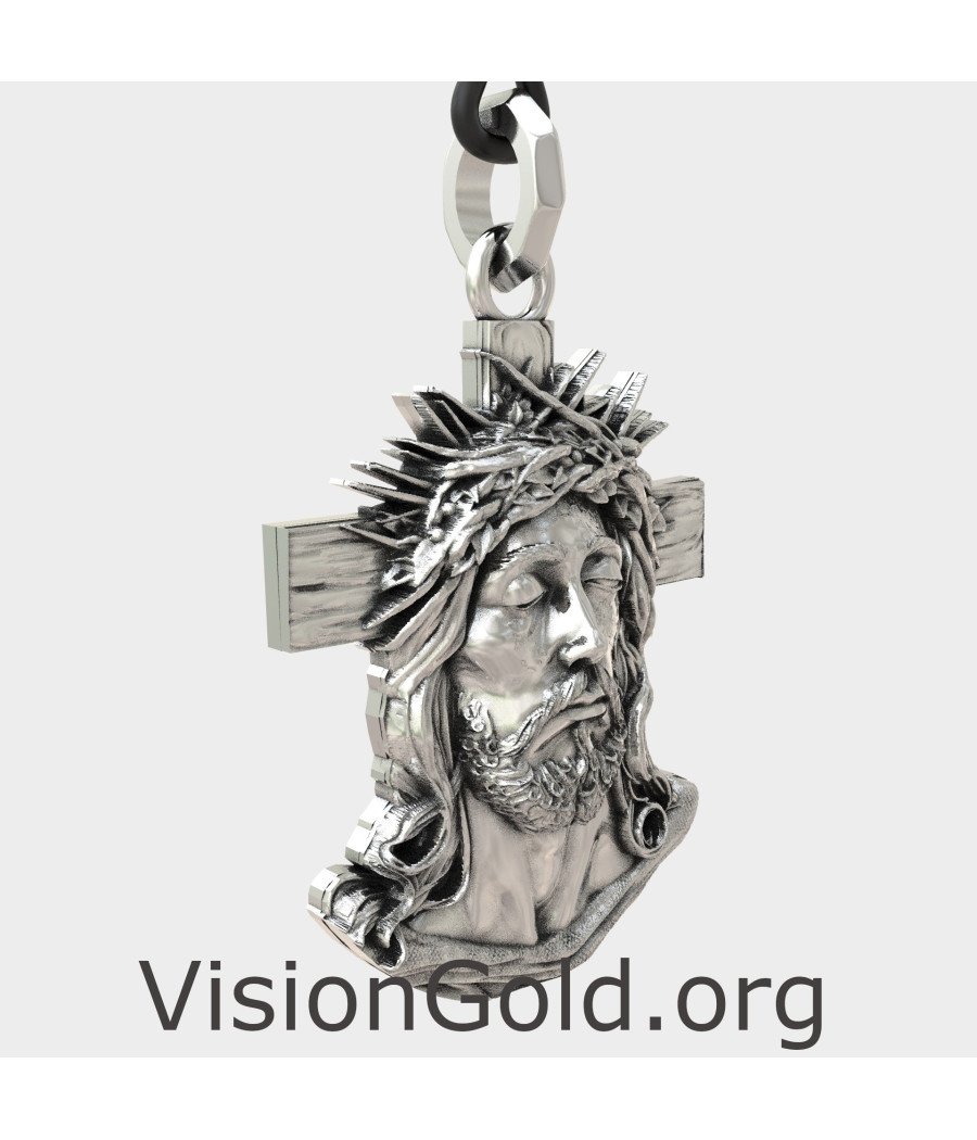 Pendentif Premium pour hommes catholiques 0476