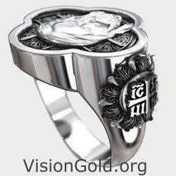 Signet Jesus Christ Ring for Men 0946L