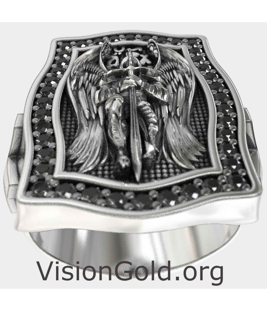 Bague Catholic Guardian Saint Michael 0948