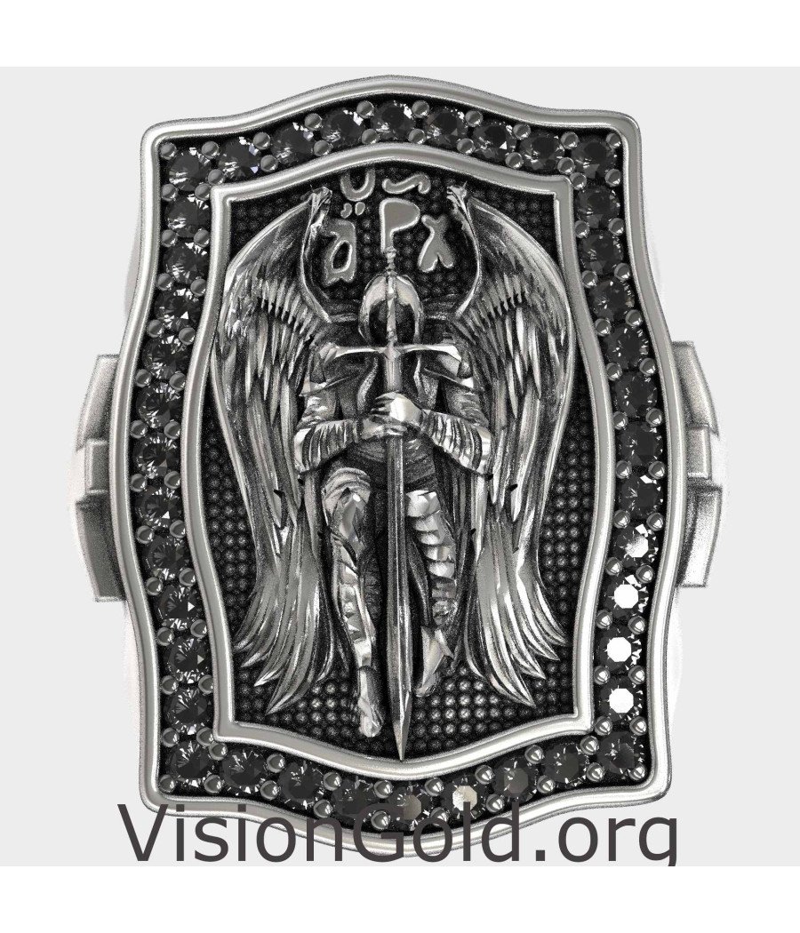 Bague Catholic Guardian Saint Michael 0948