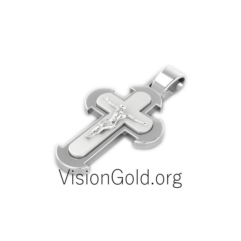 Βαπτιστικός Σταυρός Για Αγορακι 0007