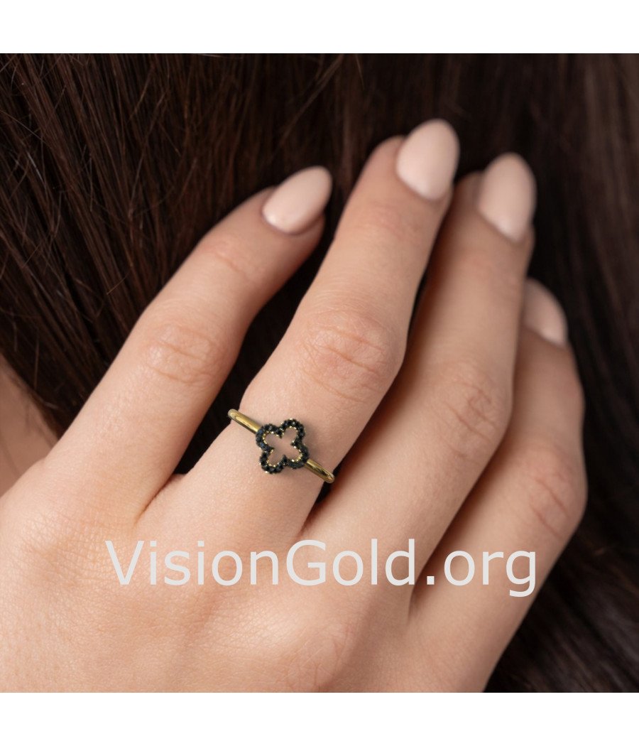 Gold Cross Ring For Women 0081KMP