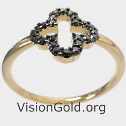 Gold Cross Ring For Women 0081KMP