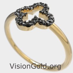 Gold Cross Ring For Women 0081KMP