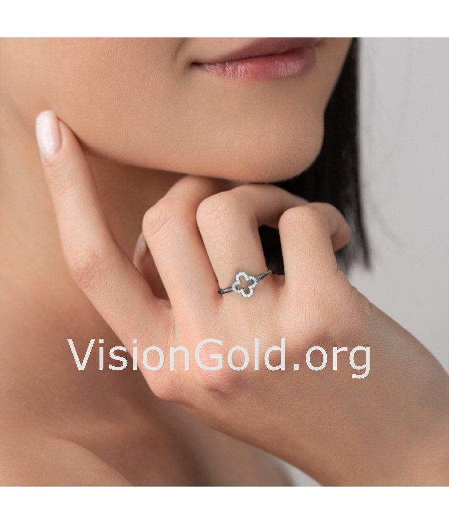 Gold Cross Ring For Women 0081L