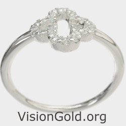 Gold Cross Ring For Women 0081L