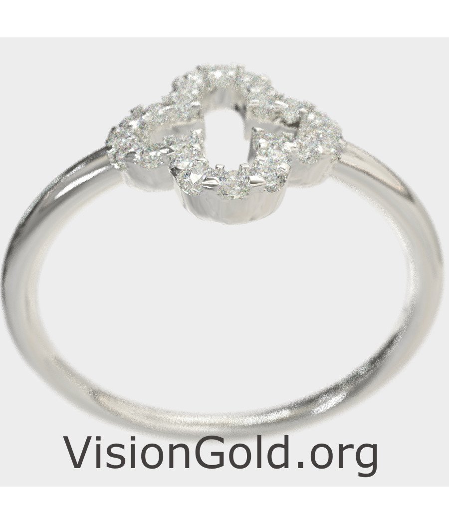 Gold Cross Ring For Women 0081L