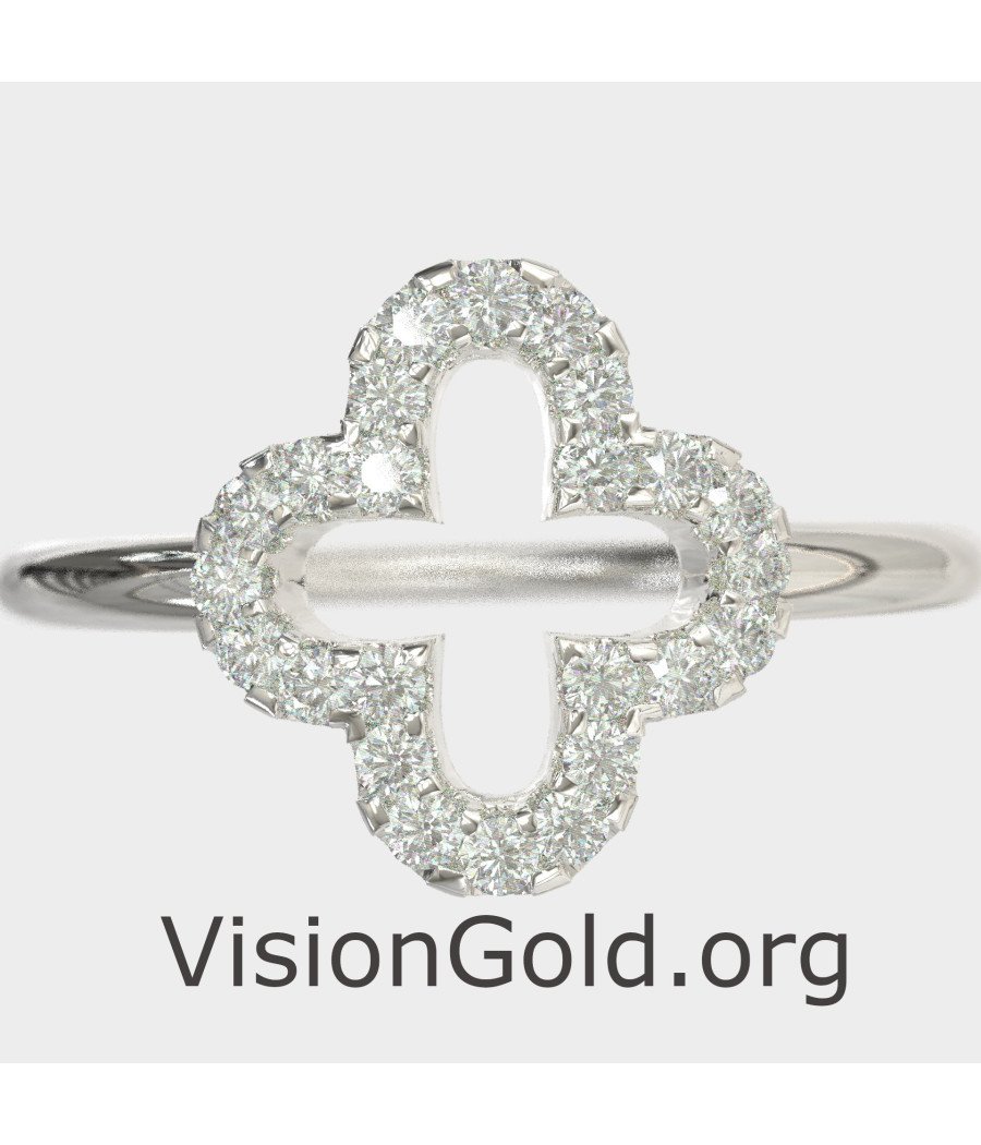 Gold Cross Ring For Women 0081L