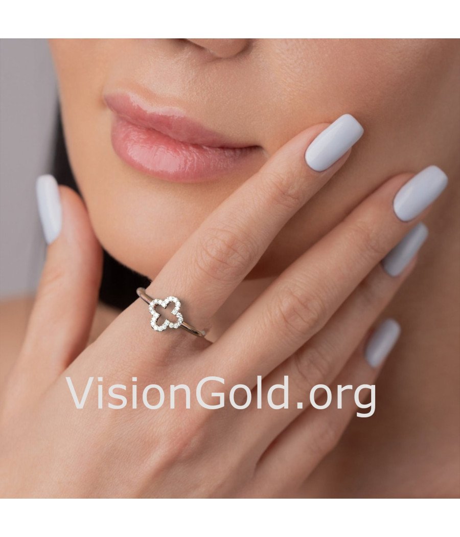 Elegant Cross Rose Gold Religious Ring 0081R