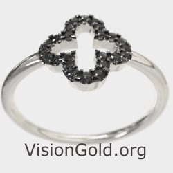 Elegant Cross Ring 0081LMP