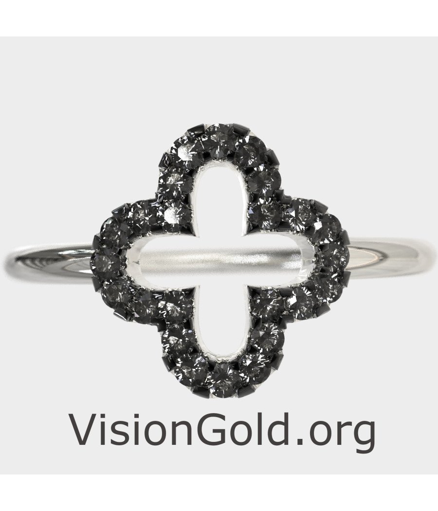 Elegant Cross Ring 0081LMP