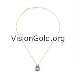 Dainty Evil Eye Protection Necklace 0204KTL