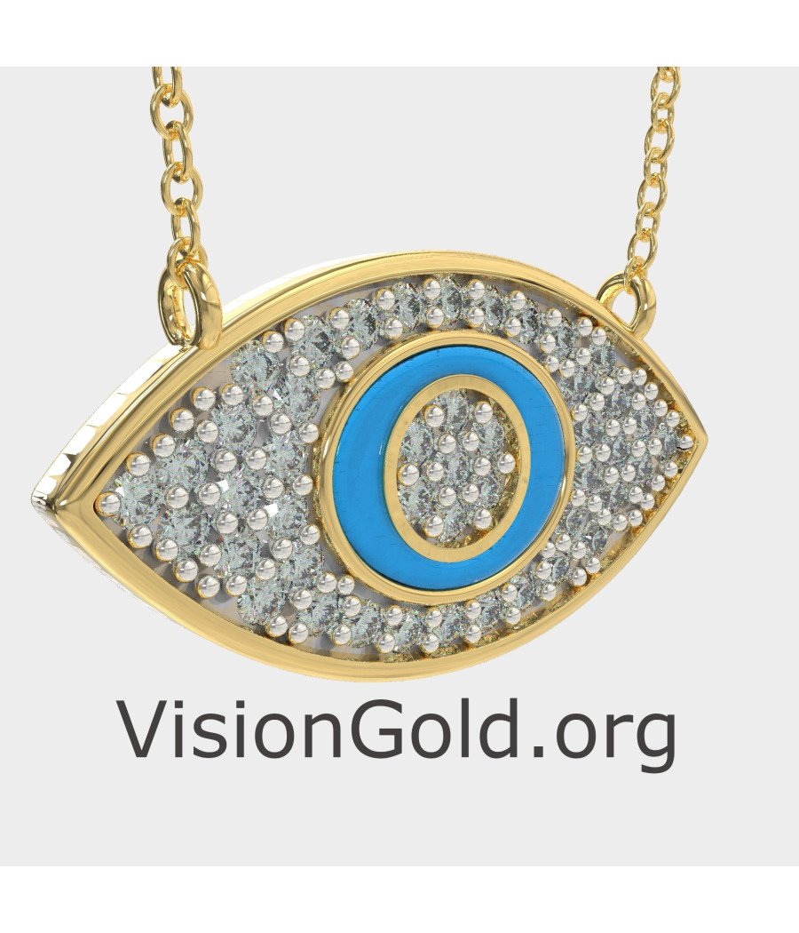 Exquisite Evil Eye-Anhänger 0214K