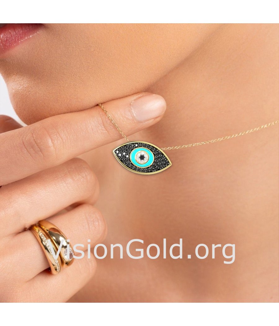 Timeless Beauty Evil Eye Pendant 0214KMPTS