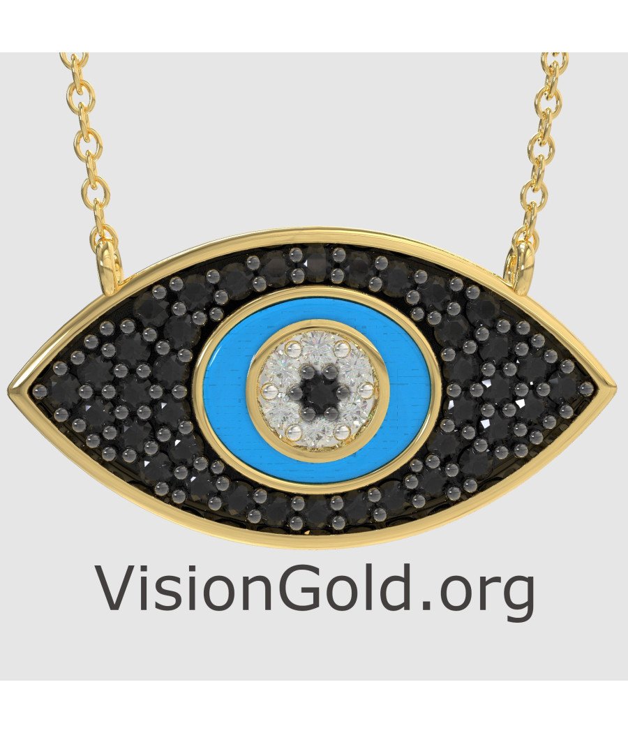 Timeless Beauty Evil Eye Pendant 0214KMPTS