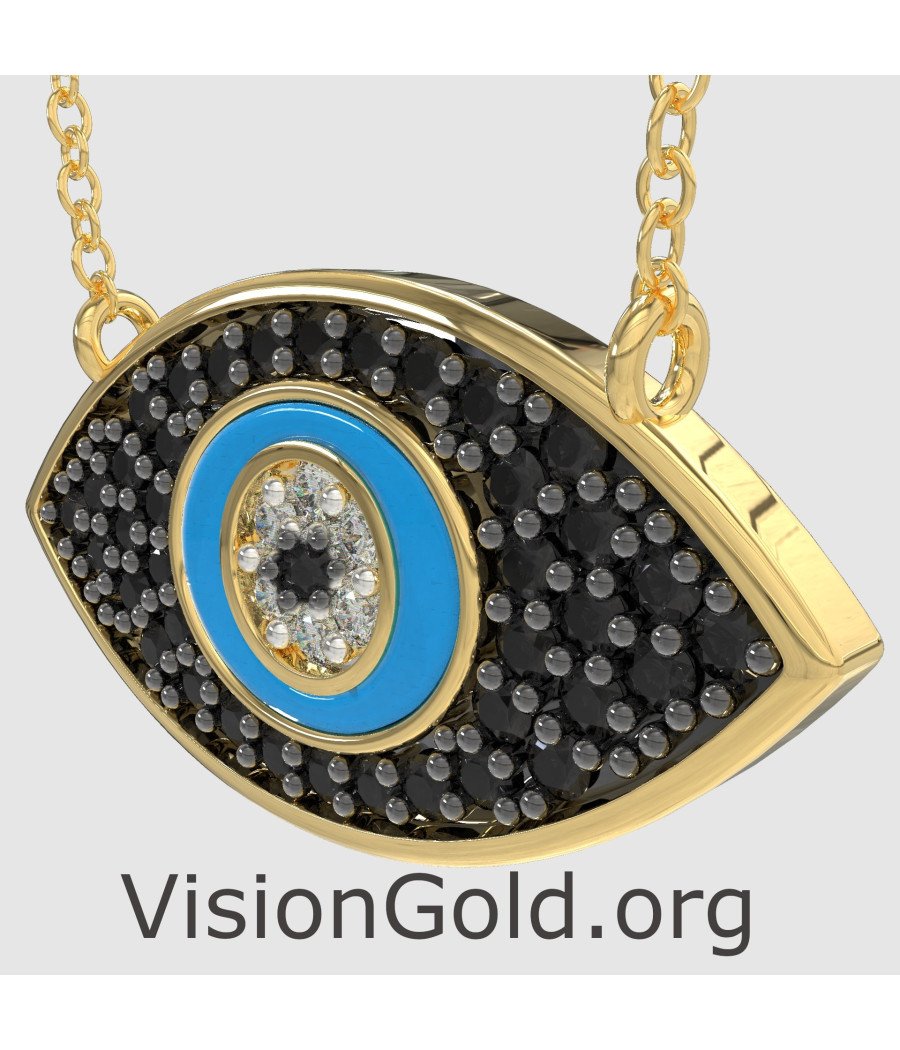 Timeless Beauty Evil Eye Pendant 0214KMPTS