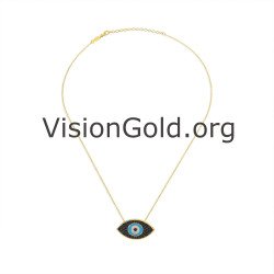 Beauté intemporelle Pendentif oeil maléfique 0214KMPTS