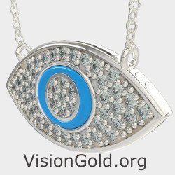 Collar de mal de ojo 0214L