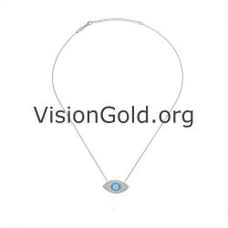Collar de mal de ojo 0214L