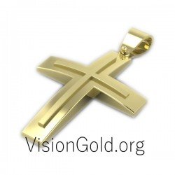 Ανδρικός Σταυρός Βάπτισης 0010